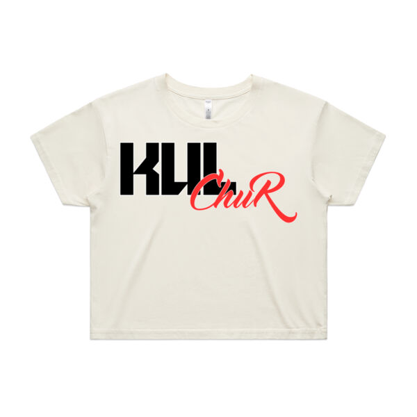 KULCHUR CROP WOMENS TEE Thumbnail