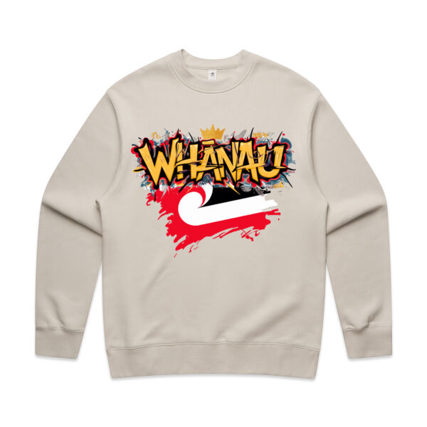 WHANAU GRAPHIC TEE yellow 2 Thumbnail