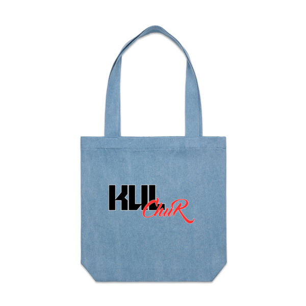 KULCHUR CARRIE DENIM TOTE BAG Thumbnail