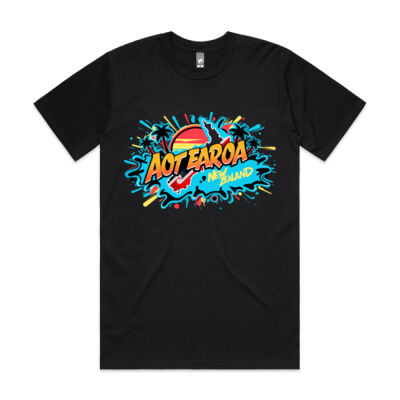 AOTEAROA MENS GRAPHIC TEE Thumbnail