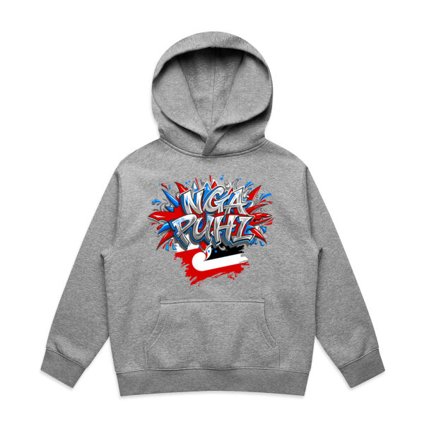 NGAPUHI GRAPHIC MAORI YOUTH HOODIE Thumbnail