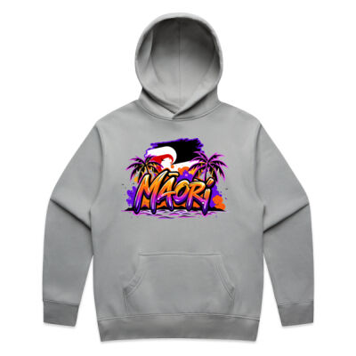 MAORI PALM TREE SUNSET MEN HOODIE Thumbnail