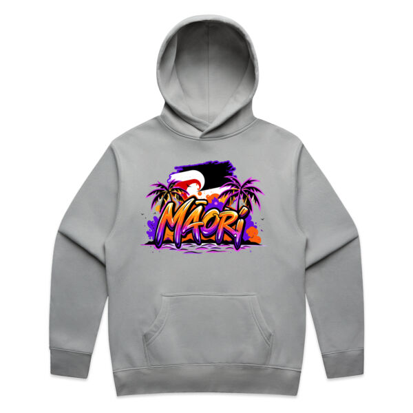 MAORI PALM TREE SUNSET MEN HOODIE Thumbnail