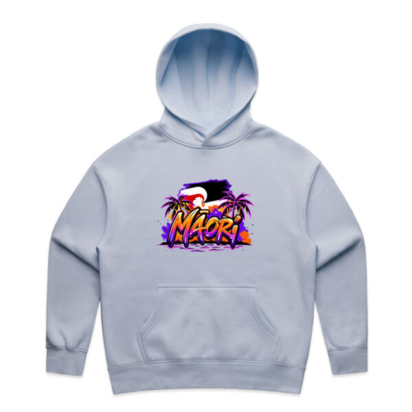 MAORI PALM TREE SUNSET WOMENS HOODIE Thumbnail