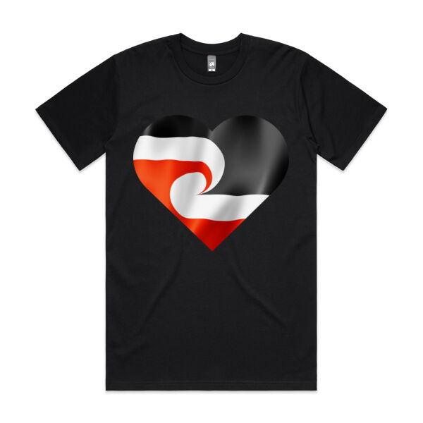 Tino heart print tee - AS Colour / CLASSIC TEE Thumbnail