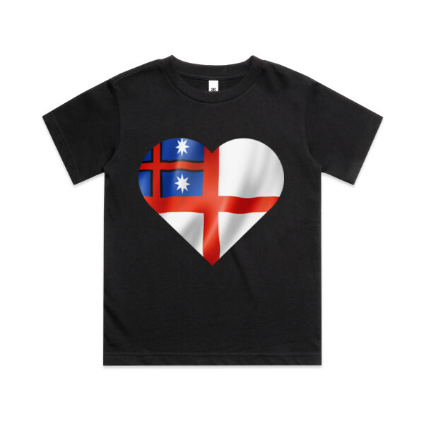 Tino heart print tee2 - AS Colour / YOUTH CLASSIC TEE Thumbnail