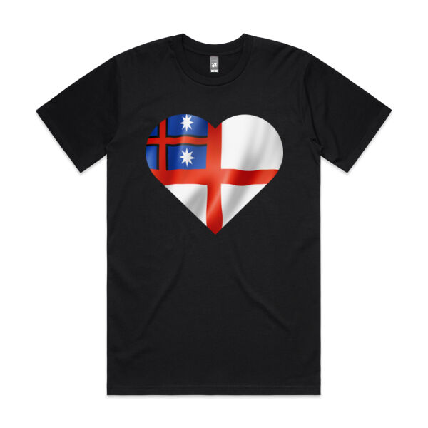 Tino heart print tee2 - AS Colour / CLASSIC TEE Thumbnail
