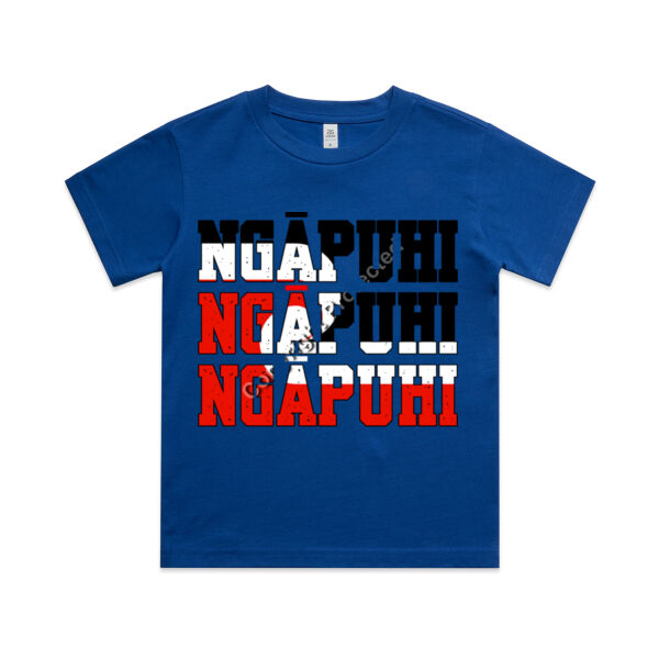 Tino Ngapuhi print tee - AS Colour / KIDS CLASSIC TEE Thumbnail