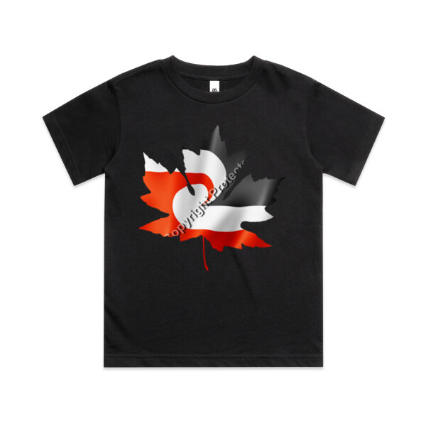 Tino Leaf Print Tee - AS Colour / YOUTH CLASSIC TEE Thumbnail