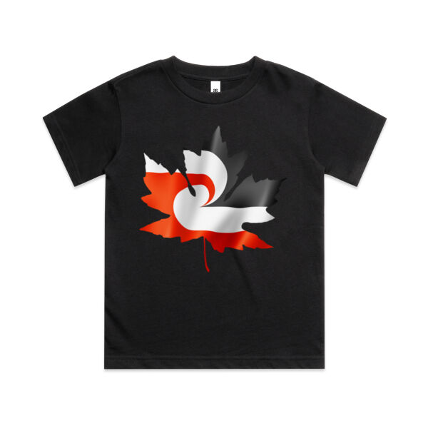 Tino Leaf Print Tee - AS Colour / YOUTH CLASSIC TEE Thumbnail