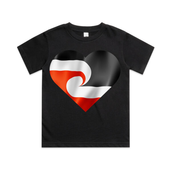 Tino heart print tee - AS Colour / KIDS CLASSIC TEE Thumbnail