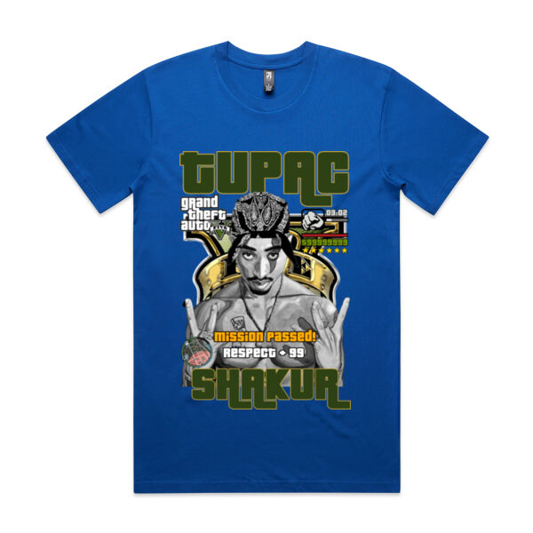 GTA Tupac Graphic tee - AS Colour / CLASSIC TEE Thumbnail