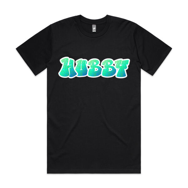 Hubby Pattern Whiteline Tee - AS Colour / CLASSIC TEE Thumbnail