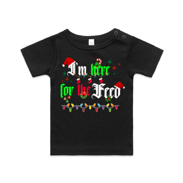 Christmas Tee2 - AS Colour / ORGANIC INFANT WEE TEE  Thumbnail