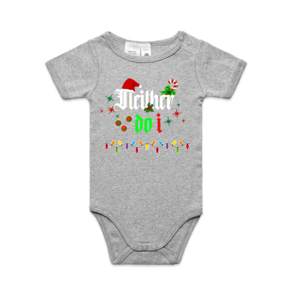Christmas Tee3 - AS Colour / ORGANIC MINI-ME ONE-PIECE Thumbnail