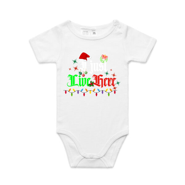 Christmas Tee5 - AS Colour / ORGANIC MINI-ME ONE-PIECE Thumbnail