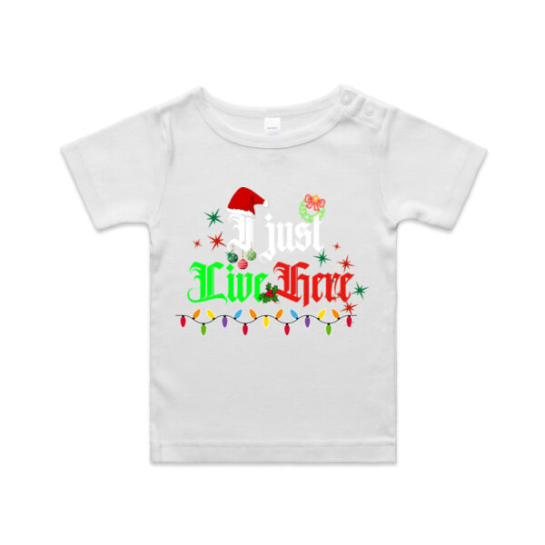 Christmas Tee5 - AS Colour / ORGANIC INFANT WEE TEE  Thumbnail