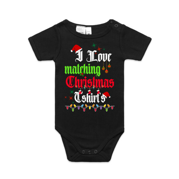 Christmas Tee6 - AS Colour / ORGANIC MINI-ME ONE-PIECE Thumbnail