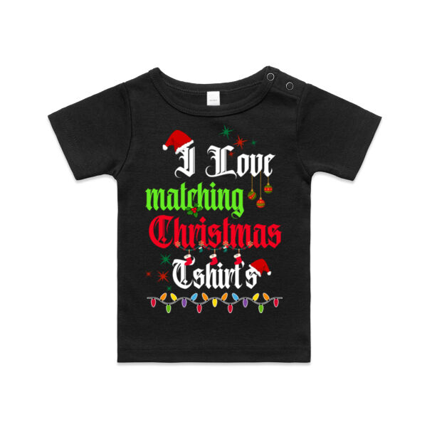 Christmas Tee6 - AS Colour / ORGANIC INFANT WEE TEE  Thumbnail