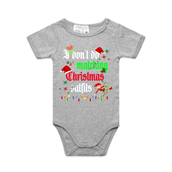 Christmas Tee7 - AS Colour / ORGANIC MINI-ME ONE-PIECE Thumbnail