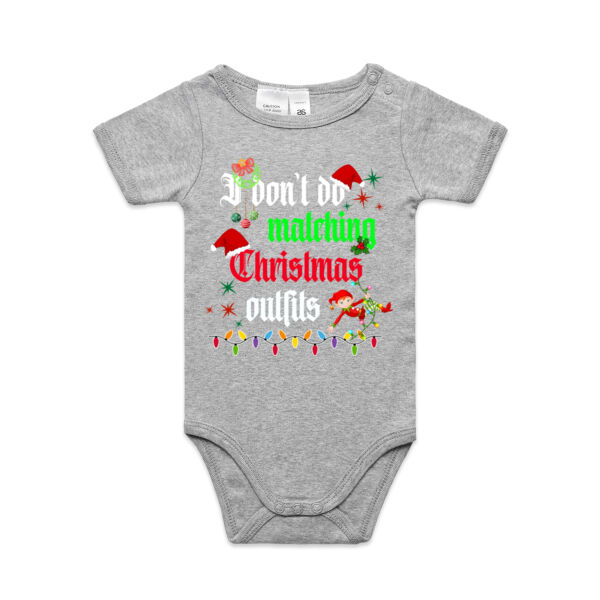 Christmas Tee7 - AS Colour / ORGANIC MINI-ME ONE-PIECE Thumbnail