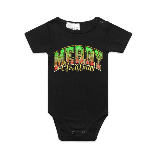 Merry Christmas Tee - AS Colour / ORGANIC MINI-ME ONE-PIECE Thumbnail