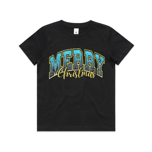 Merry Christmas Tee 2 - AS Colour / YOUTH STAPLE TEE Thumbnail
