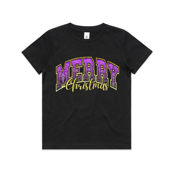 Merry Christmas Tee 3 - AS Colour / YOUTH STAPLE TEE Thumbnail