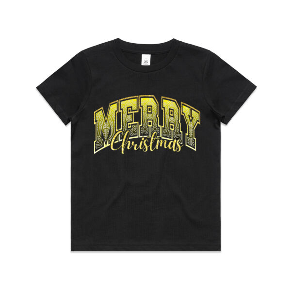Merry Christmas Tee 4 - AS Colour / YOUTH STAPLE TEE Thumbnail