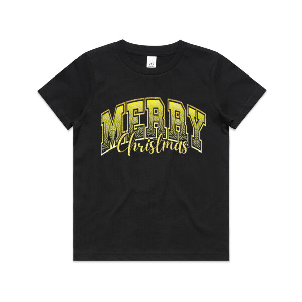 Merry Christmas Tee 4 - AS Colour / KIDS STAPLE TEE Thumbnail