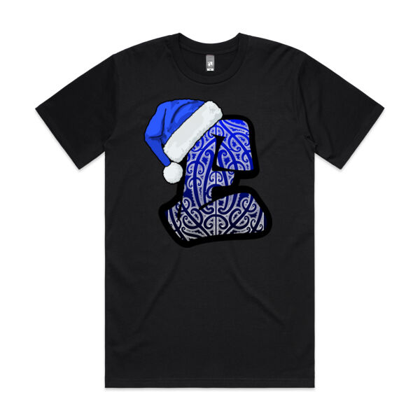 Single Letter Xmas Teez Blue E - AS Colour / CLASSIC TEE Thumbnail