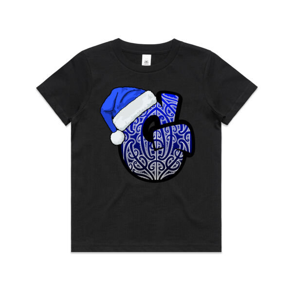 Single Letter Xmas Teez Blue G - AS Colour / YOUTH STAPLE TEE Thumbnail