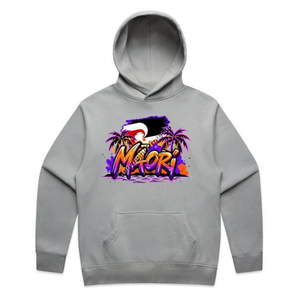 MAORI PALM TREE SUNSET MEN HOODIE 2 Thumbnail