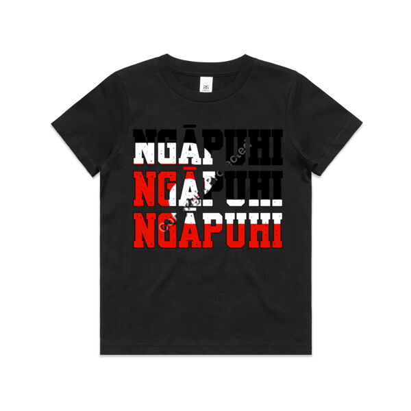 Nga Puhi Tee - AS Colour / YOUTH STAPLE TEE Thumbnail