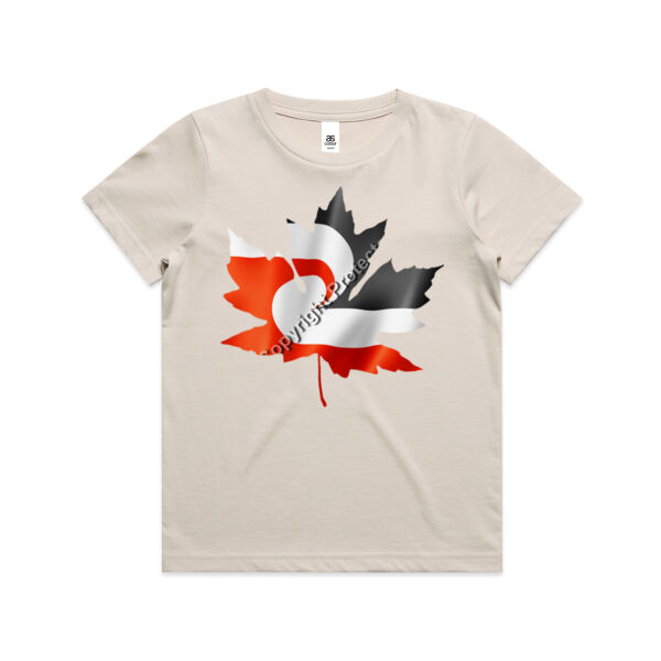 Tino Leave shape Tee - AS Colour / YOUTH STAPLE TEE Thumbnail