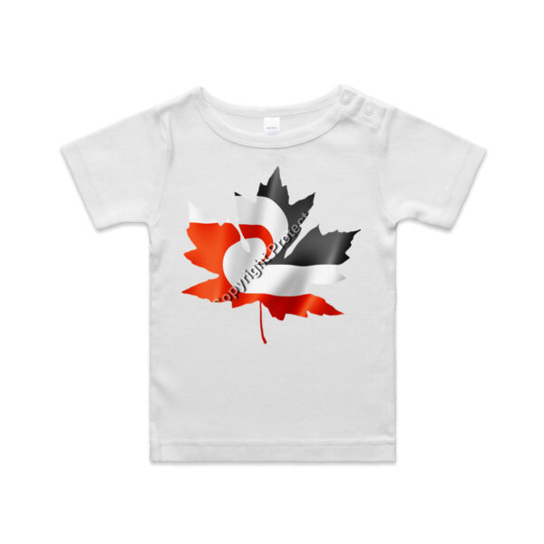 Tino Leave shape Tee - AS Colour / ORGANIC INFANT WEE TEE  Thumbnail