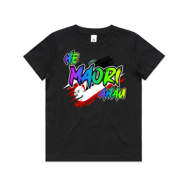 He Maori ahau gradient Tee - AS Colour / KIDS STAPLE TEE Thumbnail