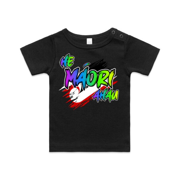 He Maori ahau gradient Tee - AS Colour / ORGANIC INFANT WEE TEE  Thumbnail