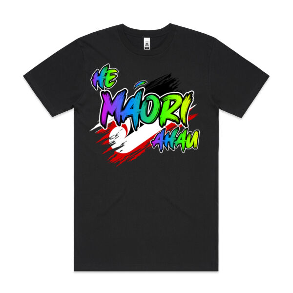 He Maori ahau gradient Tee - AS Colour / BLOCK TEE Thumbnail