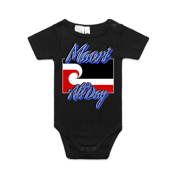 Maori Allday Tee - AS Colour / ORGANIC MINI-ME ONE-PIECE Thumbnail
