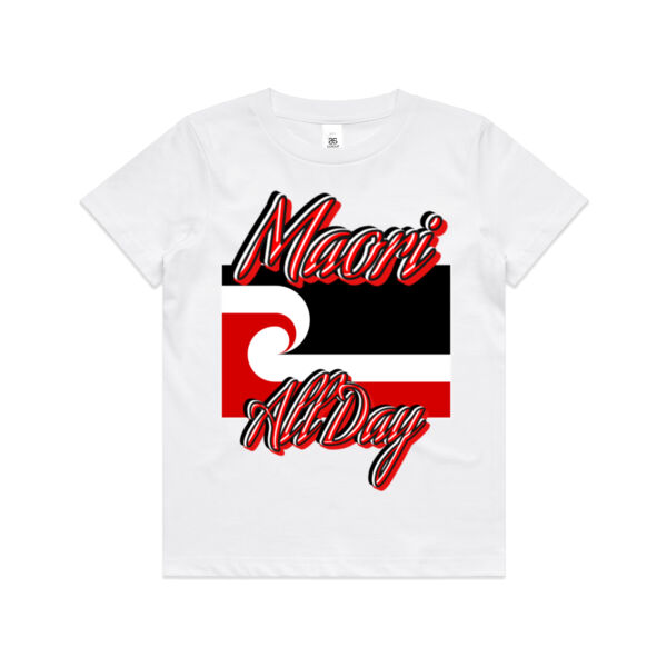 Maori Allday red Tee - AS Colour / YOUTH STAPLE TEE Thumbnail