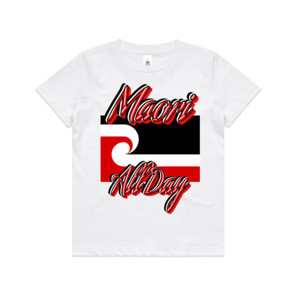 Maori Allday red Tee - AS Colour / KIDS STAPLE TEE Thumbnail