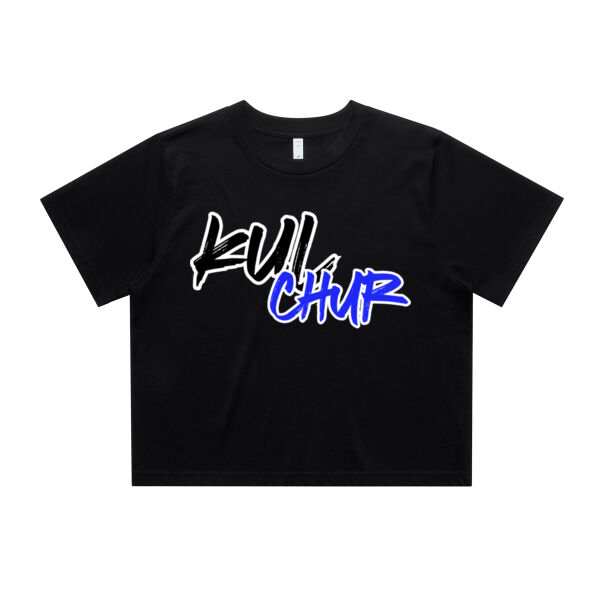Kulchur Womens classic crop tee Thumbnail