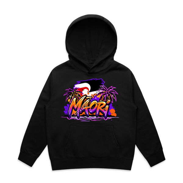 MAORI PALM TREE SUNSET GRAPHIC TEE Thumbnail