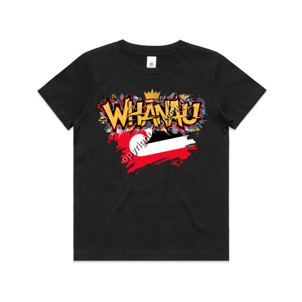 WHANAU GRAPHIC TEE YELLOW Thumbnail
