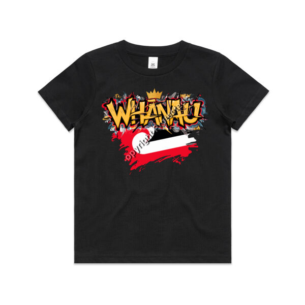 WHANAU GRAPHIC TEE YELLOW Thumbnail