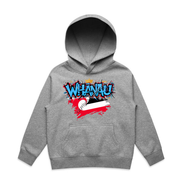 WHANAU GRAPHIC TEE BLUE Thumbnail