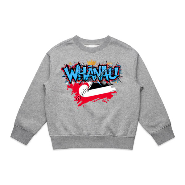 WHANAU GRAPHIC TEE BLUE Thumbnail