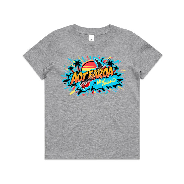 AOTEAROA GRAPHIC TEE BLUE Thumbnail