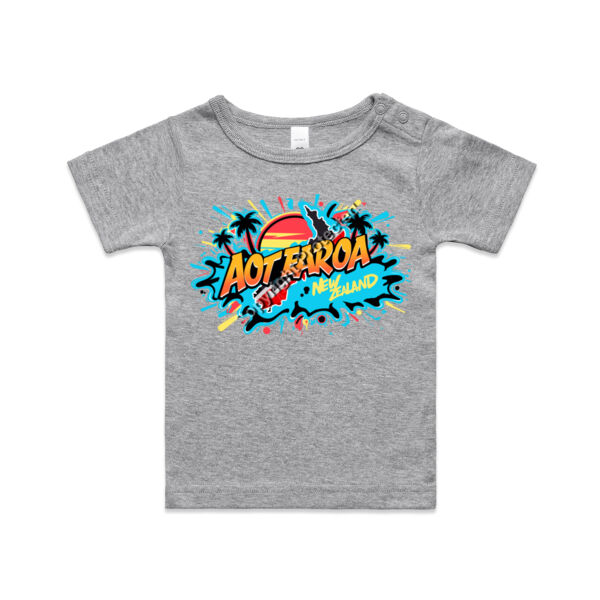 AOTEAROA GRAPHIC TEE BLUE Thumbnail